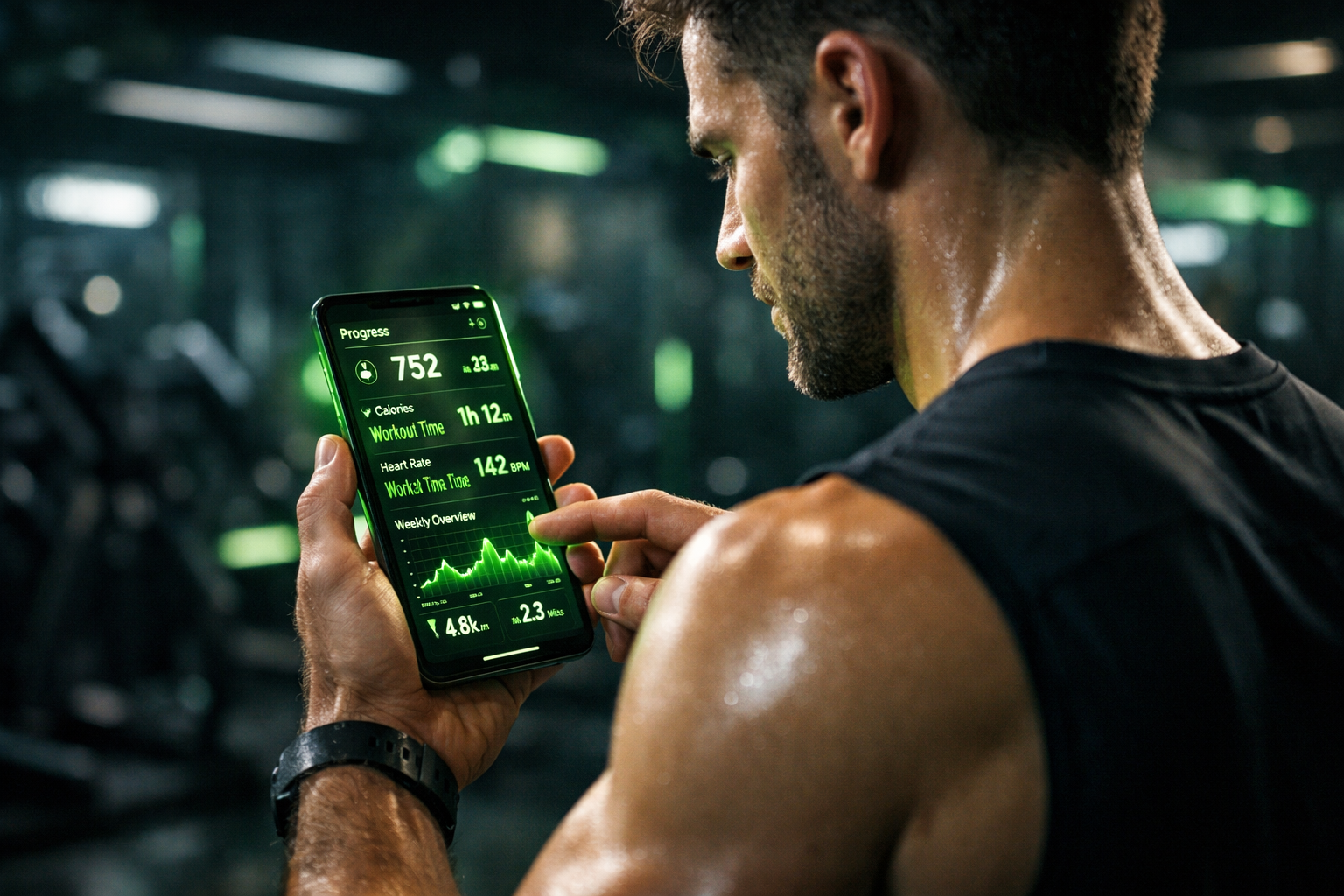 Controla tu gimnasio desde móvil o escritorio.